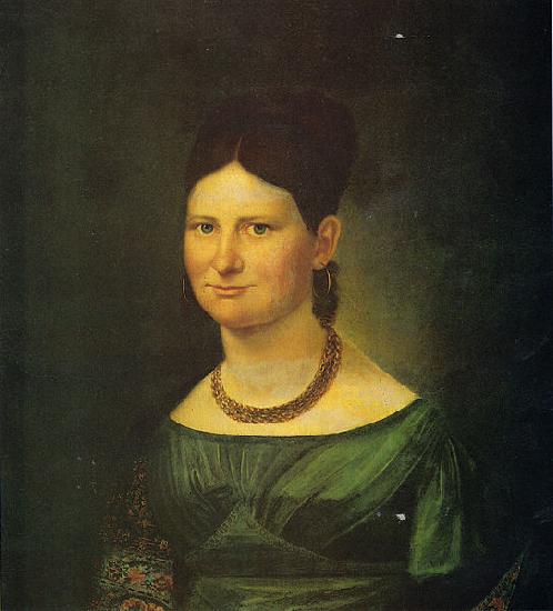 Georg Friedrich Kersting Dame mit Schal